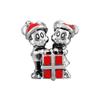 Pandora 799194c01 Disney Mickey Mouse   Minnie Mouse Present Silver Charm