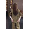 Женский Блейзер и Брюки Wide Leg Комплект из 2 предметов Повседневный Костюм для Коммьютера