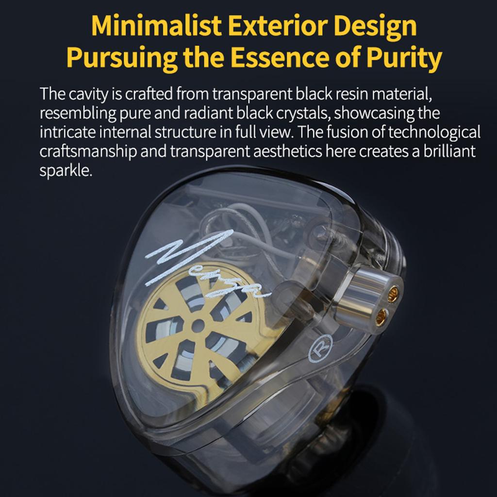 KZ Merga 2DD Динамические драйверы HIFI Музыкальные наушники Внутриканальные проводные наушники 4 драйвера