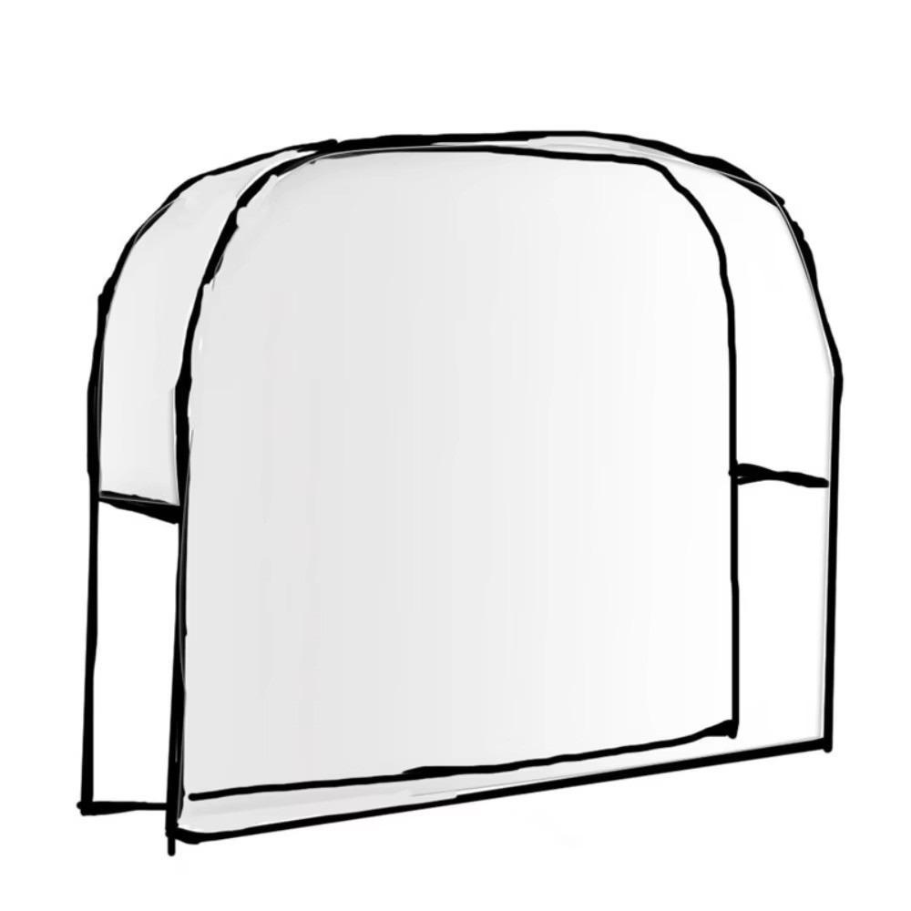 Clear Salon Chair Cover PVC Barber Chair Back Covers Universal Chair Back Covers  Protector Covers
