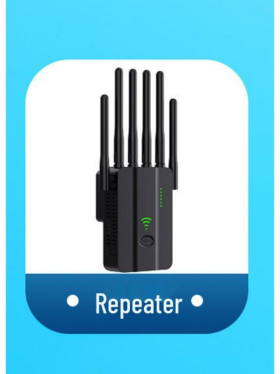 Двухдиапазонный усилитель-расширитель Wi-Fi сигнала 1200 Мбит/с (2,4 г/5 г)