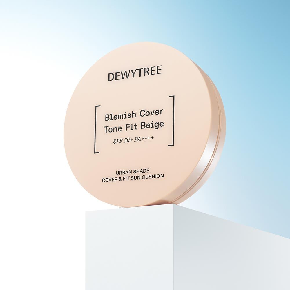 DEWTREE Urban Shade Cover and Fit Sun Cushion SPF50+ PA++++ База с эффектом Tone Up 14 г