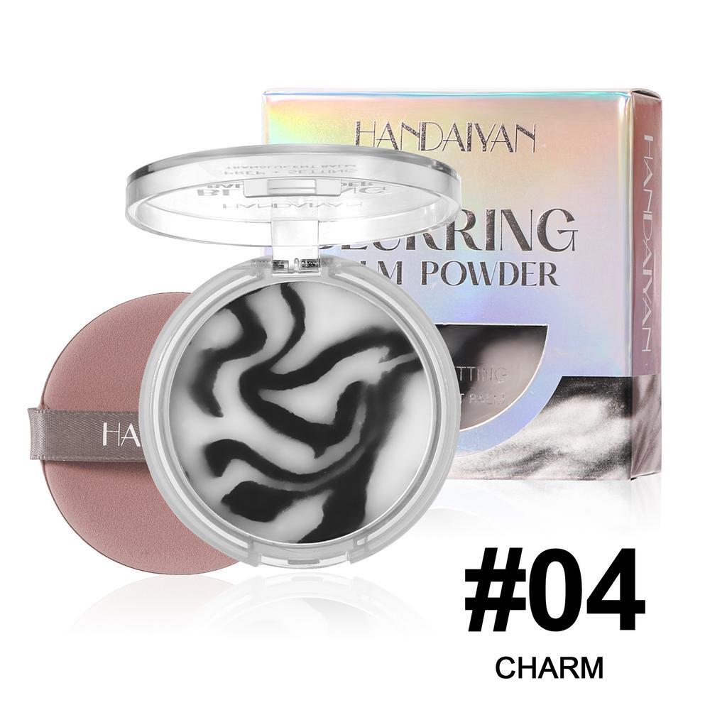 Three-dimensional Contouring, Natural, Lightweight, Waterproof, Oil-controlling, Non-stuck Matte Concealer Setting Powder