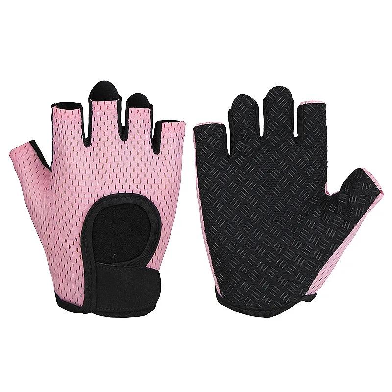 Перчатки для фитнеса и спорта, перчатки для велоспорта с полупальцами, нескользящие, дышащие, мужские и женские, летние, мягкие, для рыбалки, перчатки без пальцев
