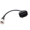 New 4 Pin To OBD2 OBDII Cable Harness Diagnostic Adapter Connector For Yamaha R1 R6