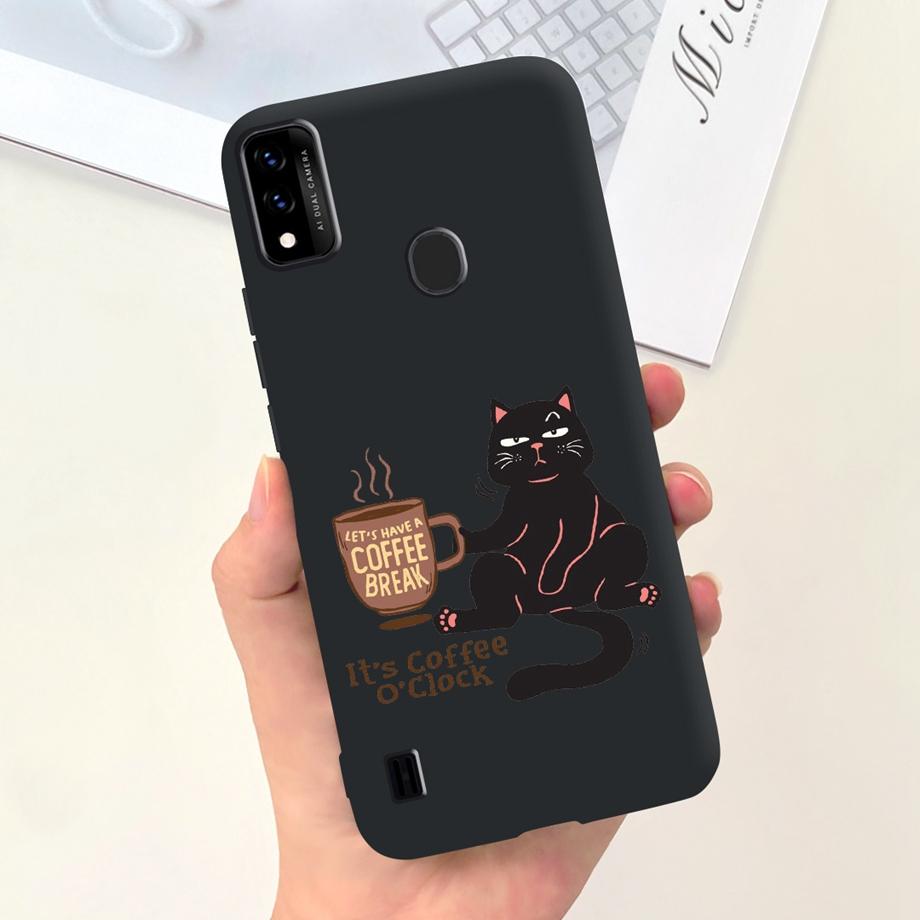 Чехол для телефона ZTE Blade A51 A71 2020 Задняя крышка ZTE Blade A7020 A7s Стильный узор Мягкий силикон ТПУ Чехол-бампер Panda