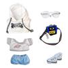 Niannyyhouse 10cm Plush Clothes Dark Dawn Includes and Accessories Set (White) Hoodie, T-Shirt, Shorts, Glasses, Backpack, Shoes,