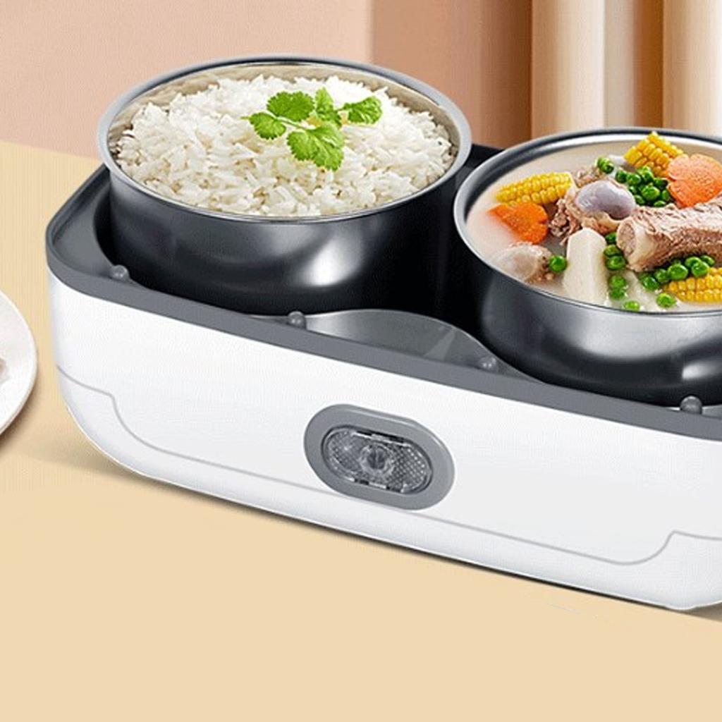 Электрический подогреваемый изолированный ланч-бокс Bento можно подключить к розетке для переноски еды, готовящейся на пару, изолированное ведро, рисоварка для офисных работников