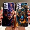 Для Samsung Galaxy A72 A52 A52s Крутой Чехол для Телефона с Рисунком Дракона и Тигра Для Samsung A72 A52s A52 5G Мягкие Силиконовые TPU Чехлы