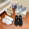 Luxury 2024 New Soft Sole Breathable Sports and Casual Shoes for Women's Fashion Versatile Mesh Campus Student Running Shoes