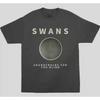 2025 Swans Американская панк-группа, футболка с короткими рукавами, нишевая американская повседневная хлопковая футболка с принтом, высококачественный люксовый бренд, продажа
