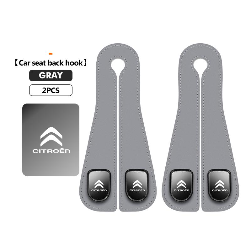 Car Seat Back Headrest Hook Strong Load-bearing Storage Hanger For Citroen Jumper Celysee Cactus Picasso Aircross Saxo Grand CW0