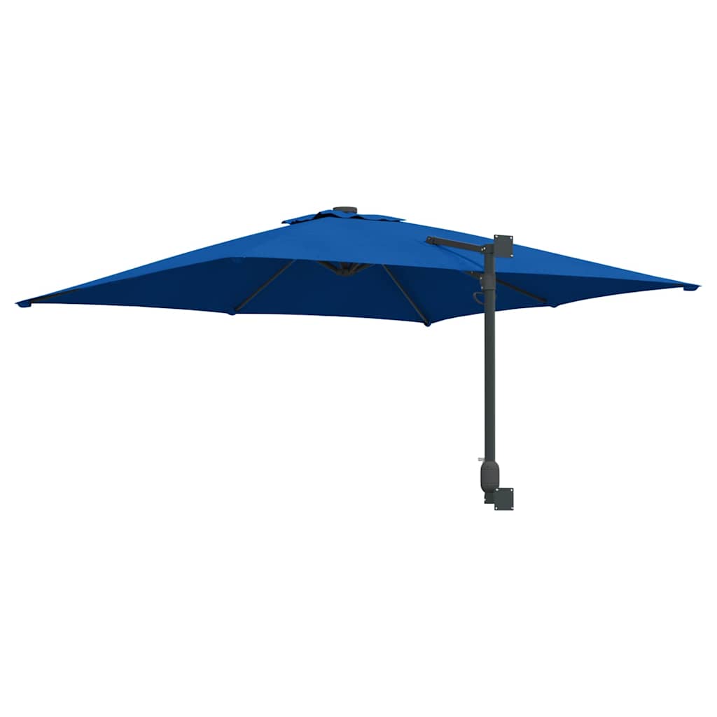 Garden Sun Umbrella Azure Blue 248.5 x 247.5 x 160 cm