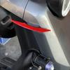 2Pcs Motorcycle Winglet Aerodynamic Spoiler Wing with Adhesive Motorcycle Decoration Sticker Universal Motorbike Scooter Sticker