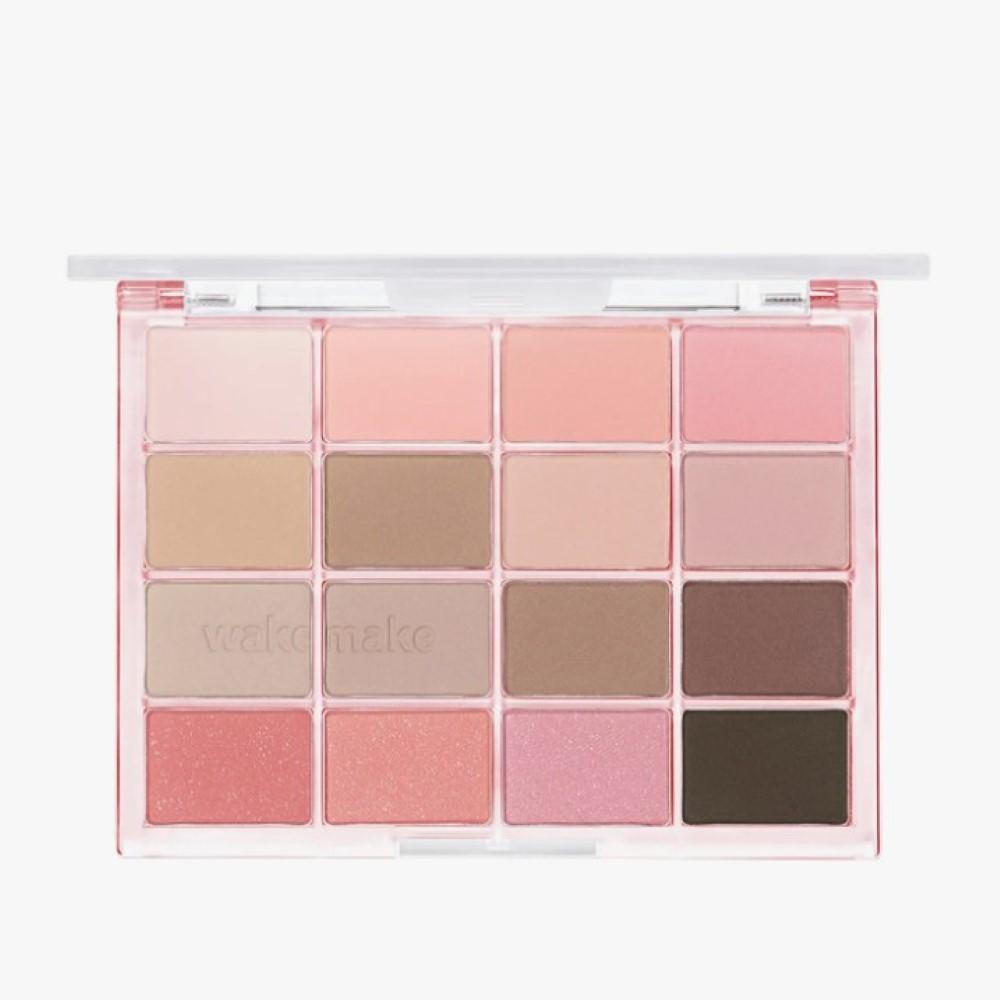 WAKEMAKE Палетка для век Soft Bluring Eye Palette