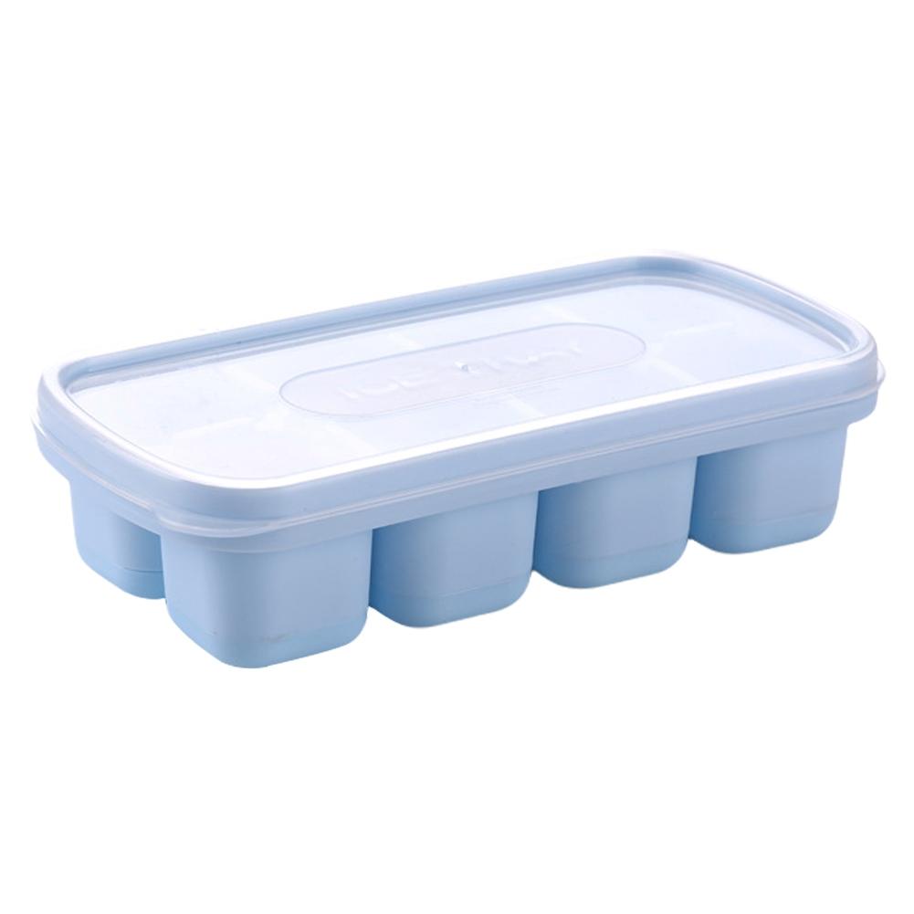 Simple Ice Tray Eight-Compartment Fruit Box Storage Box