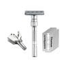 Adjustable Safety Razor Mens Folding Shaving Professional Razor Nose Hair Trimmer No Noise Washable Portable Hair Removal Tool