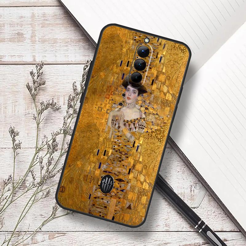 Чехол 'Звездная ночь' Климт Поцелуй для ZTE Nubia Red Magic 11 10S 9S 8S 8 9 10 Pro Plus 6 7 6S 7S RedMagic 10 Air Чехол