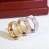 Высококачественное Кольцо Version 6 Diamond Version Трехцветное для Повседневной Носки Изысканное Мастерство для Мужчин и Женщин Подарки для Мужчин и Женщин Подарок на День Рождения