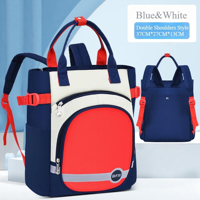 Teacher Recommend Multi Functional Tutoring Bag Unisex Primary Secondary School Students Backpack High Capacity Kid's Study Bag Crossbody Shoulder Bag