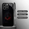 Sporty Red Car Gauge Pattern mobile phones Glass phone case for iphone 17 pro max cover for iPhone 17 16 15 14 13 12 pm Pro Plus