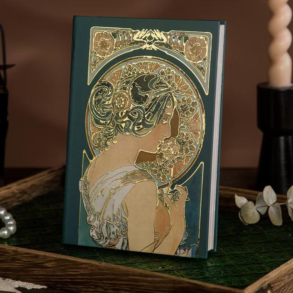 Oil Painting Series Notepad Retro Business Gift Fashion Diary Notebook