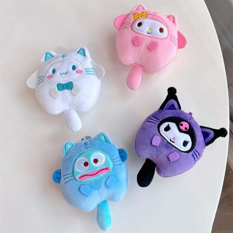 Ручная работа Sanrio Куроми Мелоди Синнаморолл Плюшевая кукла Подвеска Для фанатов аниме