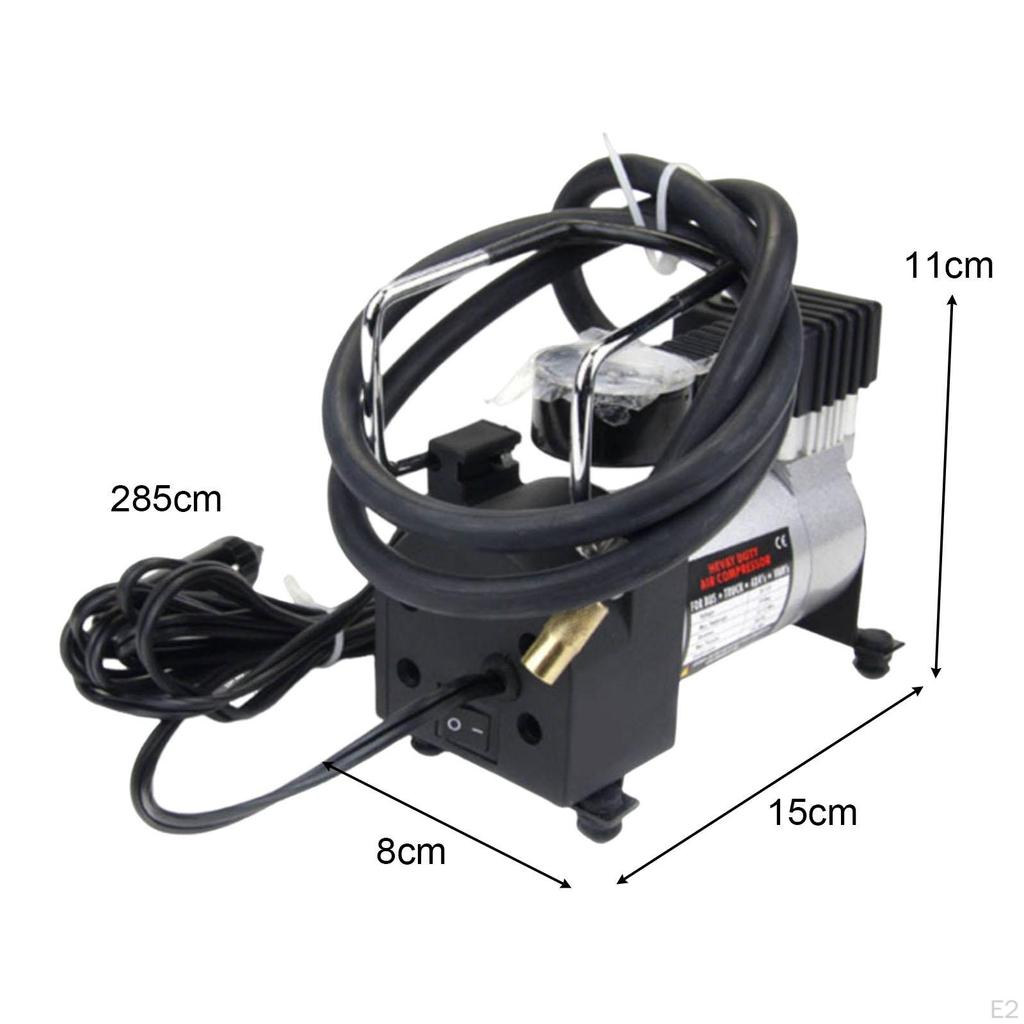 Автоматический насос для шин, одноцилиндровый воздушный компрессор для автомобиля, внедорожника