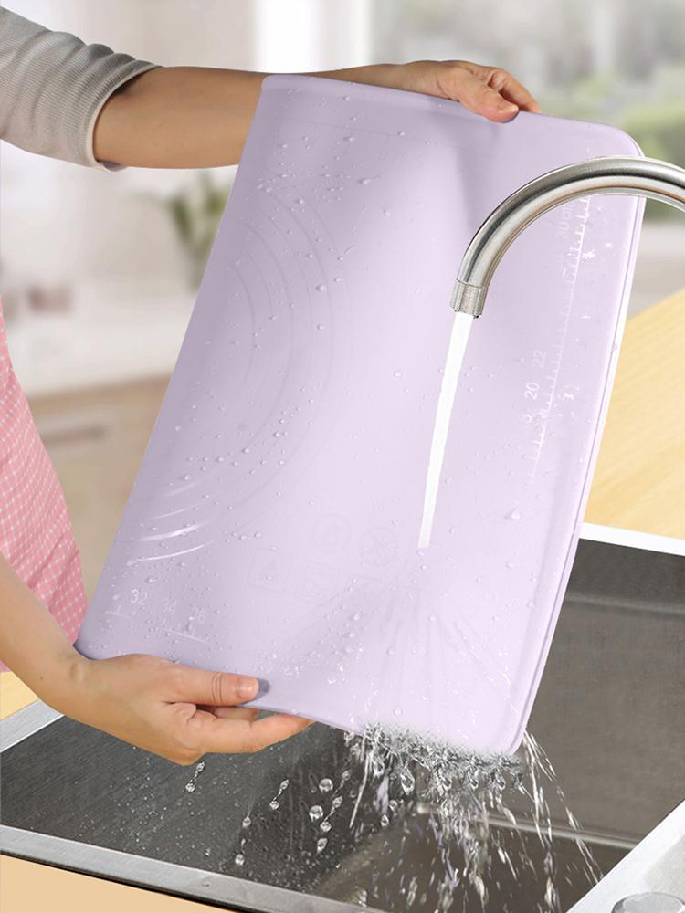 Silicone Mat Kitchen Kneading Dough Baking Mat Dough Pads Tools Sheet Accessories Cooking Cake Pastry Non-stick Rolling