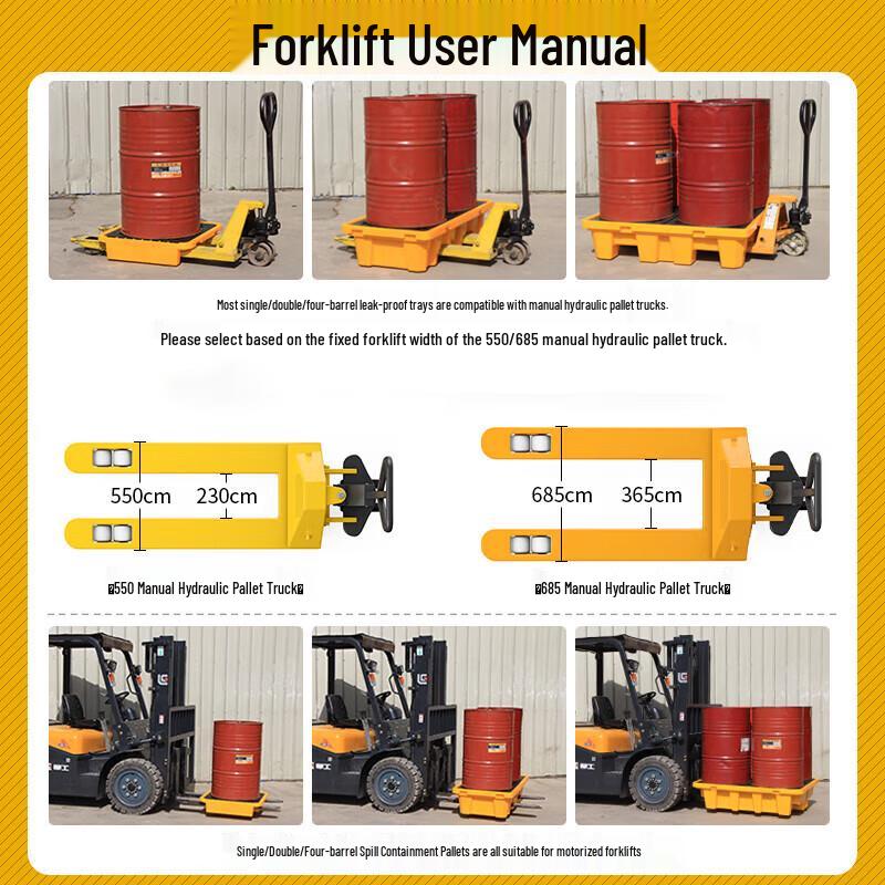 Industrial Spill Containment Pallets