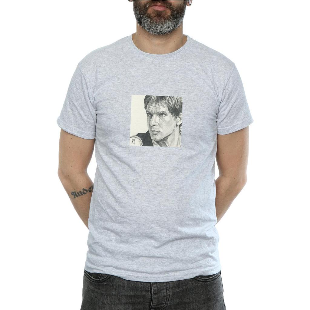 STAR WARS Мужская футболка с рисунком Хана Соло