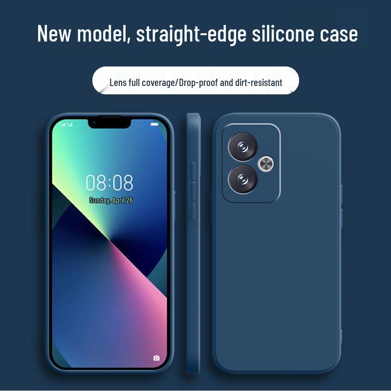 Силиконовый чехол для телефона Redmi TURBO4pro - Матовое покрытие, Стильный дизайн, Совместим с моделями 13c/12/10a