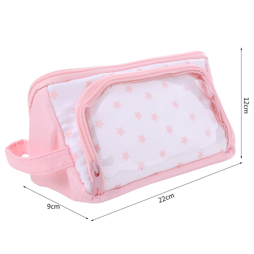 Косметичка большой вместимости, пенал, портативная сумка для хранения косметики, сумка обратно в школу
