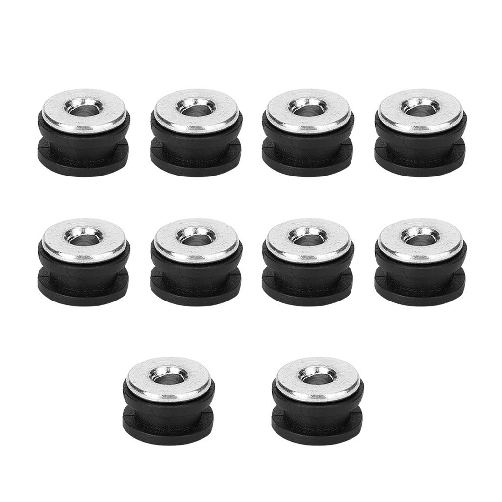 10Pcs Motorcycle Rubber Grommets Bolt Kit Replacement Accessories Fit for Honda Fairing Cowling