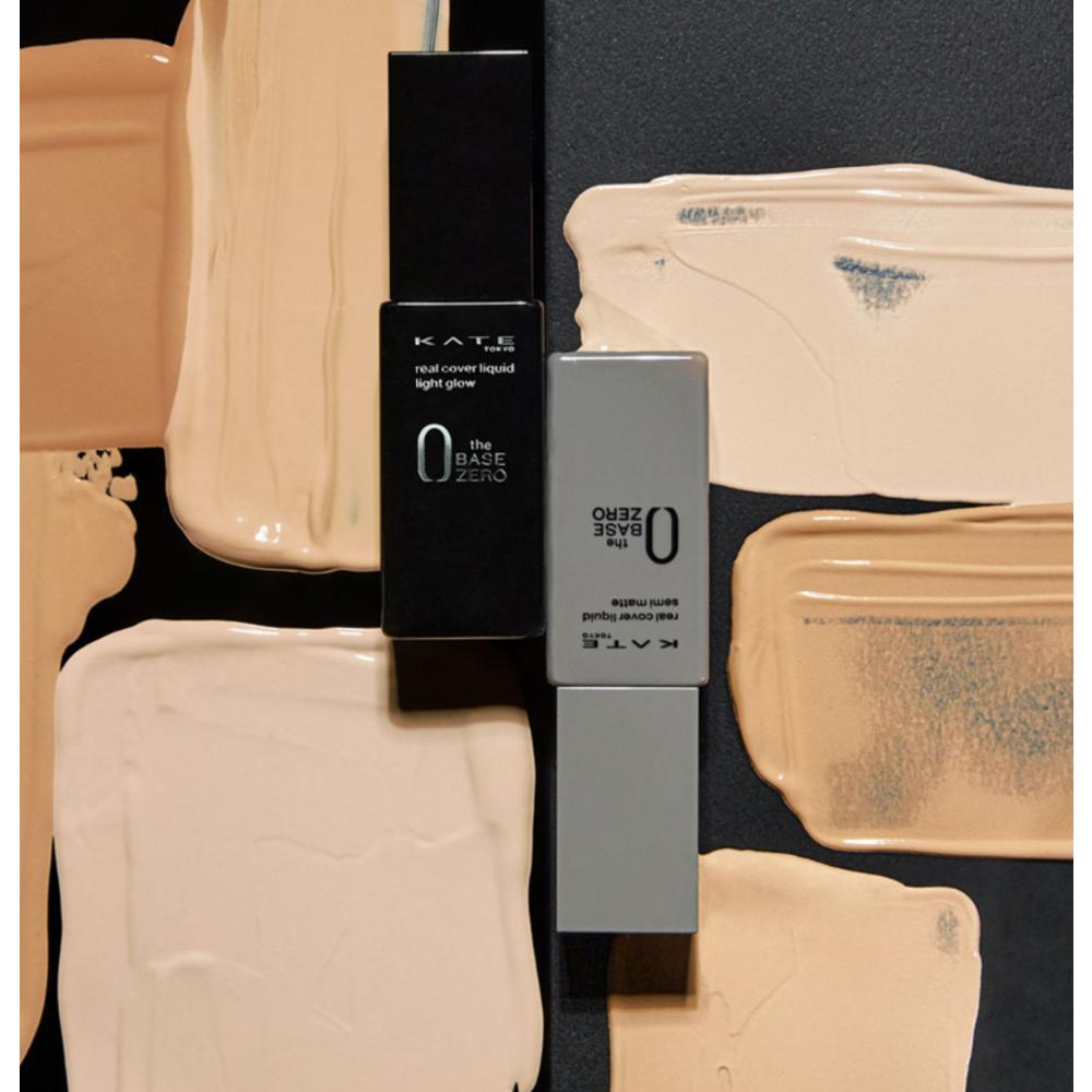 Kate Тональная основа Real Cover Semi-Matte 30 мл, 00 Белый снег, 1 шт.