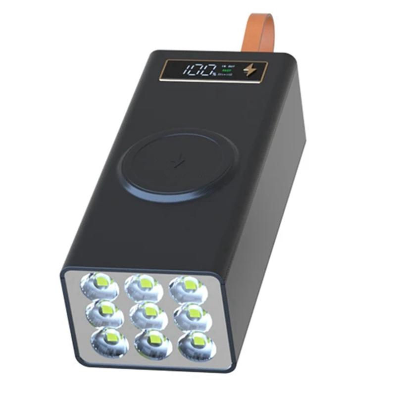 A20F - Портативный DIY Мобильный Power Bank Внешний 21x18650 5V Безпаечный Корпус Коробки для Зарядки и Хранения Аккумуляторов USB Type C