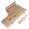 Wooden Rest Platform with Railing Small Pet Wooden Toys for Hamster Small Animals Climbing