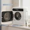 5kg Vented Tumble Dryer, 1000W Compact Tumble Dryer with Smart Drying, Freestanding Stackable Clothes Drying Machine