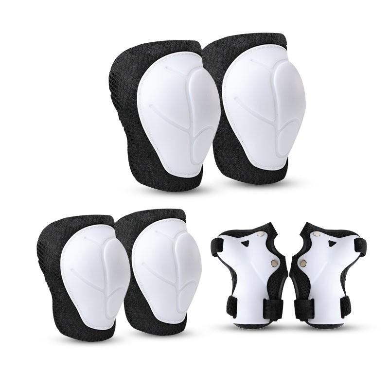 Kids Inline Skating Safety Gear Set Wrist Knee Elbow Pads Helmet Rollerblading Scooter Skateboard Bike