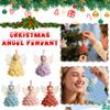 Christmas DIY Crochet Angel Decoration Kit Christmas Tree Cute Knitted Pendant