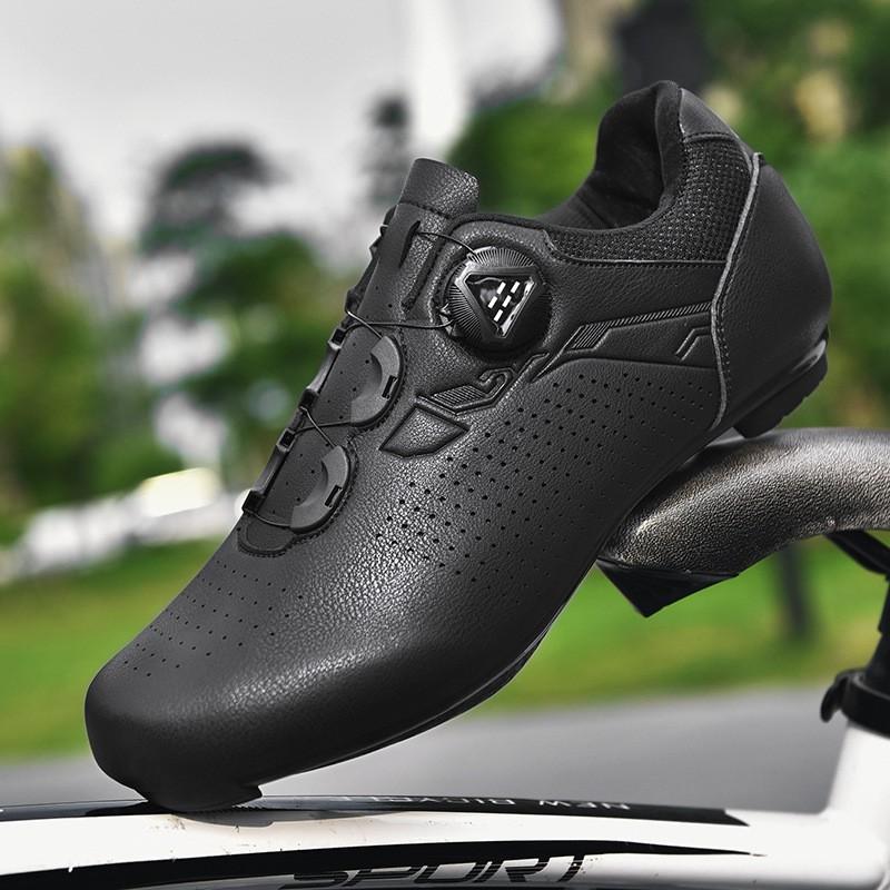 Unisex Cycling Shoes Road Mountain Bikes Breathable Supportive Clipless-Compatible Sole Options