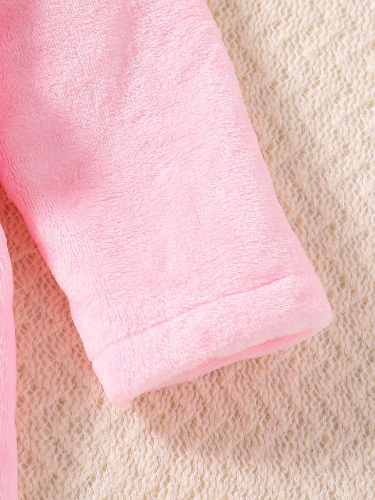 Детский утолщенный халат из кораллового флиса – Фланелевый халат для мальчиков и девочек, размеры от младенческого до среднего, подходит для всех сезонов