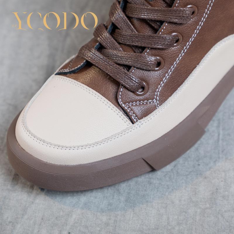 Autumn and Winter Girl Genuine Leather Boots, Student Leather Boots, Women Boots