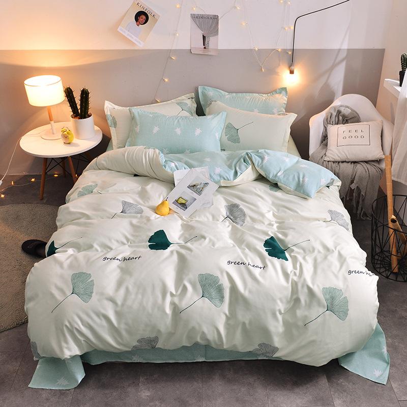 Комплекты постельного белья Пододеяльник Хлопок Одноместный Двойной Queen King Size Пододеяльник / Пододеяльник Комплект льна