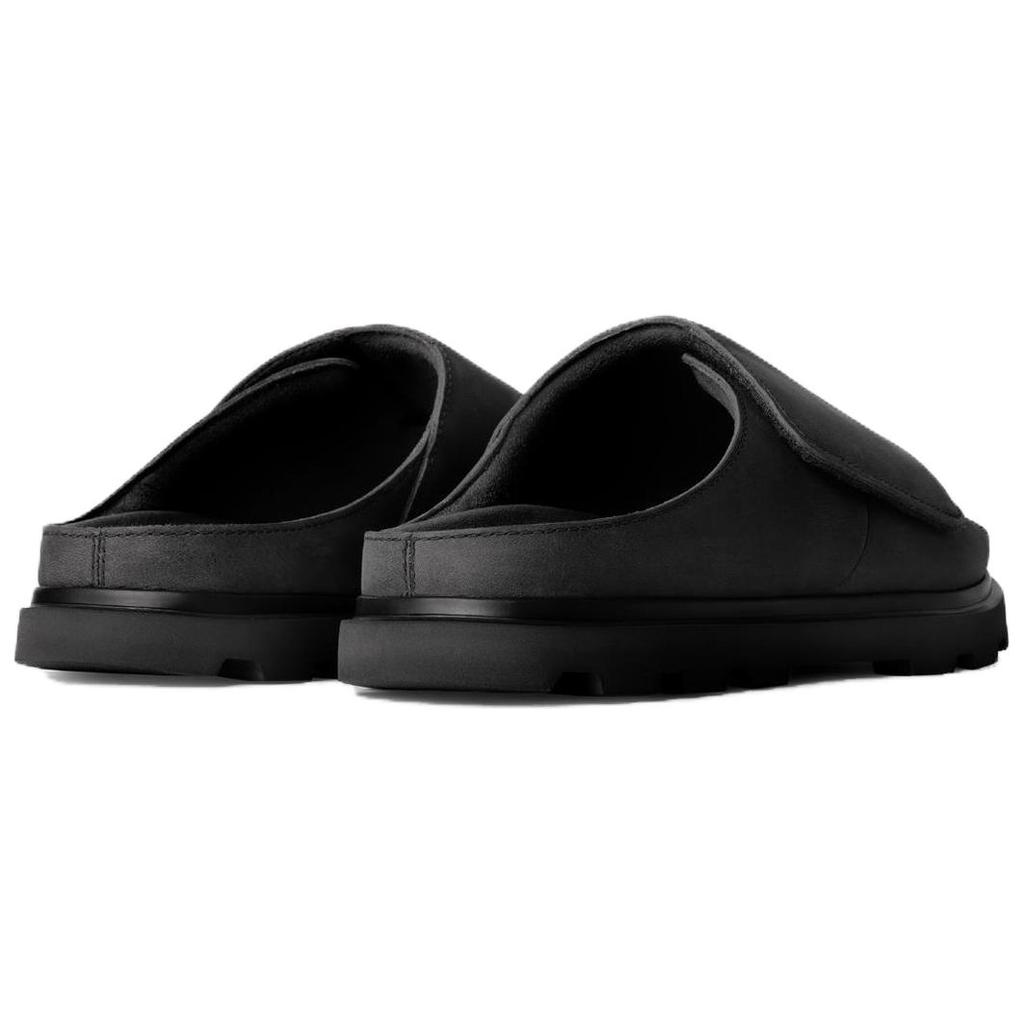 UGG Solano Slide Comfortable Versatile Eva Non-Slip Slide Sandals Men Sandals Black 1167651-BLK