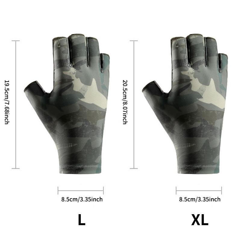 Перчатки без пальцев для рыбалки с защитой от ультрафиолета, солнцезащитные перчатки для мужчин и женщин для активного отдыха, каякинга, гребли