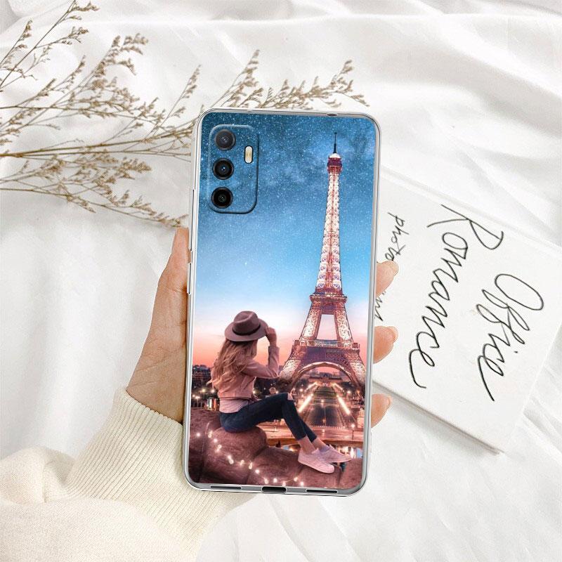 IK52 Paris Eiffel tower Case for Motorola G10 G20 G30 G31 G32 G34 G35 G41 G42 G50 G51 G52 G55 G60 G60S G62 G71 G72 G75