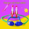 Light-Up Foot Launcher: Skyrocket Rocket Toy for Kids