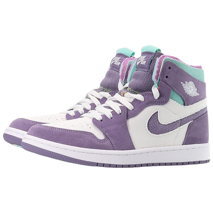 Мужские кроссовки Air Jordan 1 High Zoom Comfort Tropical Twist Purple White Daybreak CT0978-150