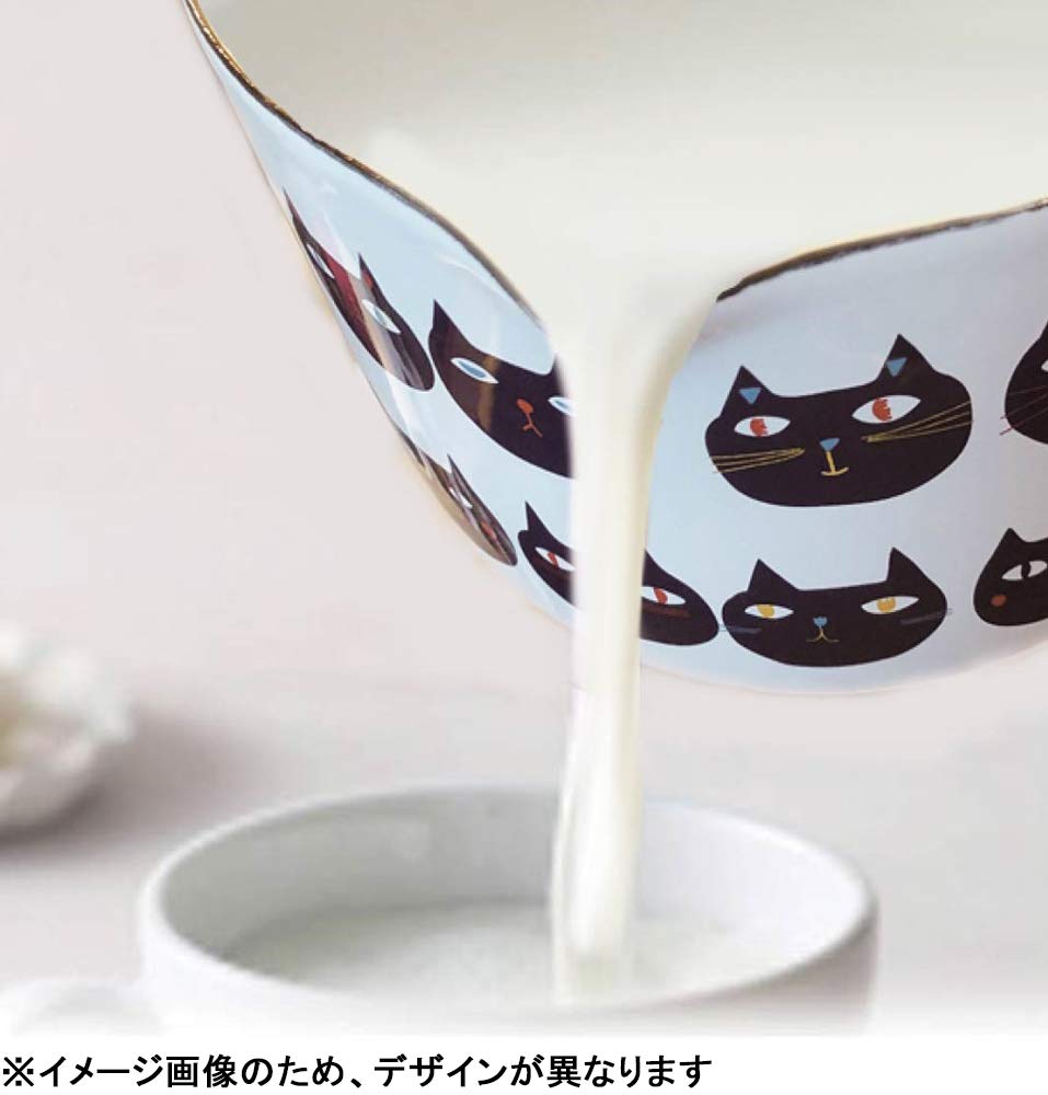 Молочник Tamahashi, Эмалированный, 15 см, Совместим с индукционными и газовыми плитами, Сделано в Японии, Цвет: Слива, Красный, Дизайн: Конфетный цветок, YJM-202